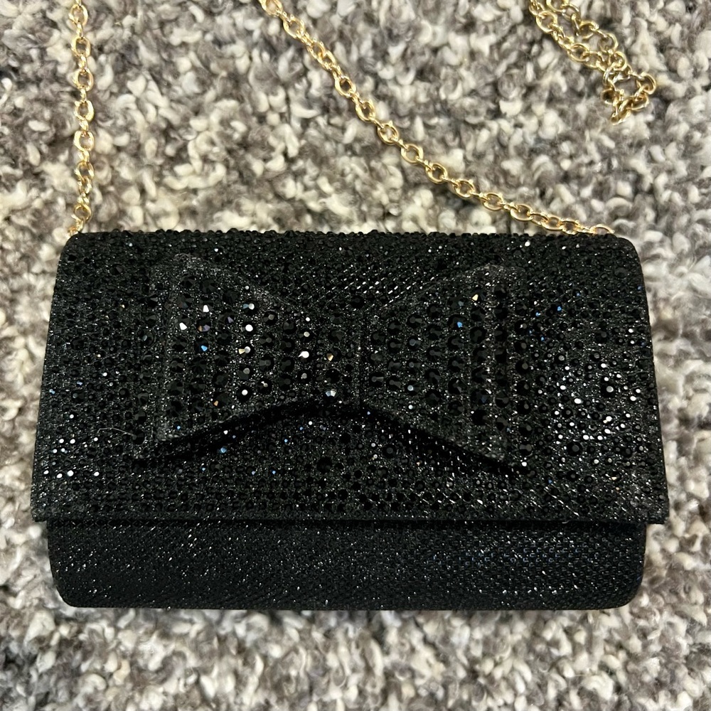 🌟Add-on🤩Sparkly bow front purse🤗